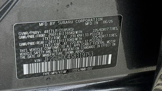 2025 Subaru Crosstrek Premium