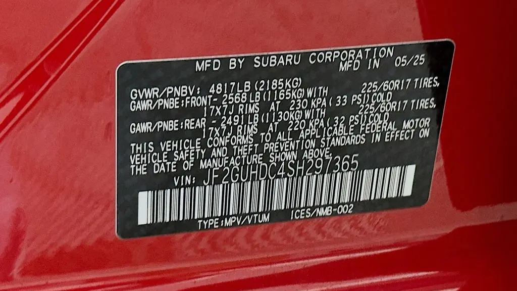 2025 Subaru Crosstrek Premium