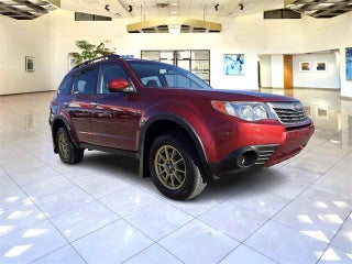 2010 Subaru Forester with Camellia Red Pearl Exterior