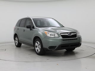 2014 Subaru Forester with Jasmine Green Metallic Exterior