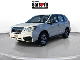 2018 Subaru Forester with Crystal White Pearl Exterior