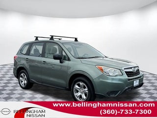 2014 Subaru Forester with Jasmine Green Metallic Exterior