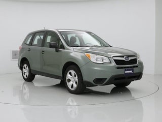 2014 Subaru Forester with Jasmine Green Metallic Exterior