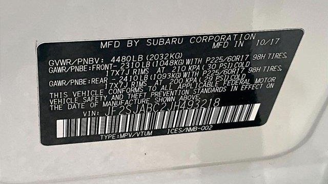 2018 Subaru Forester 2.5i