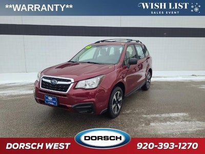 2017 Subaru Forester AWD 2.5I 4DR Wagon CVT