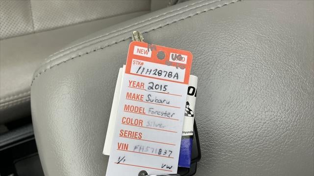 2015 Subaru Forester 2.5i Limited