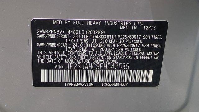 2014 Subaru Forester 2.5i Limited