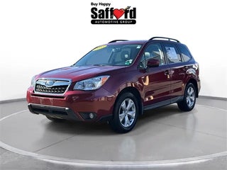 2015 Subaru Forester with Venetian Red Pearl Exterior