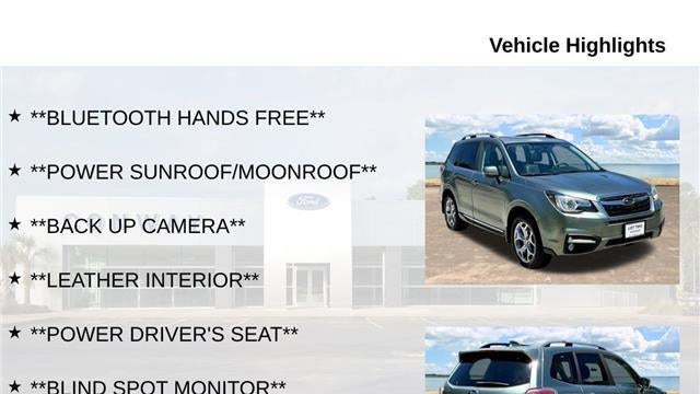 2017 Subaru Forester 2.5i Touring