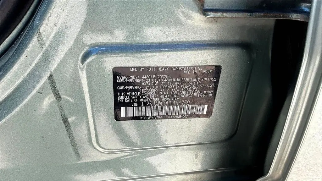2017 Subaru Forester 2.5i Touring