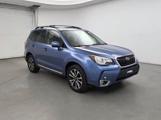 2018 Subaru Forester with Quartz Blue Pearl Exterior