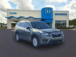 2019 Subaru Forester with Jasper Green Metallic Exterior