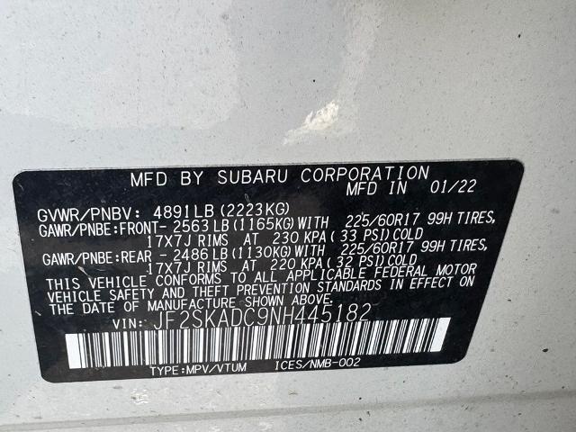 2022 Subaru Forester - $24,687