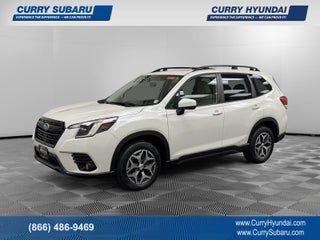 2022 Subaru Forester with Crystal White Pearl Exterior
