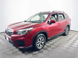 2019 Subaru Forester with Crimson Red Pearl Exterior