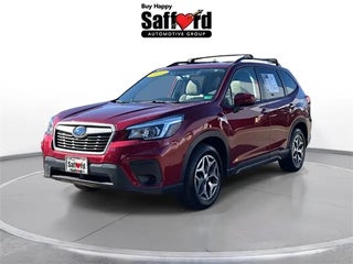 2020 Subaru Forester with Crimson Red Pearl Exterior