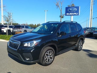 2019 Subaru Forester with Crystal Black Silica Exterior