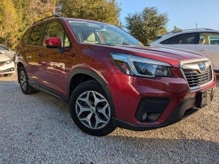 2021 Subaru Forester with Crimson Red Pearl Exterior