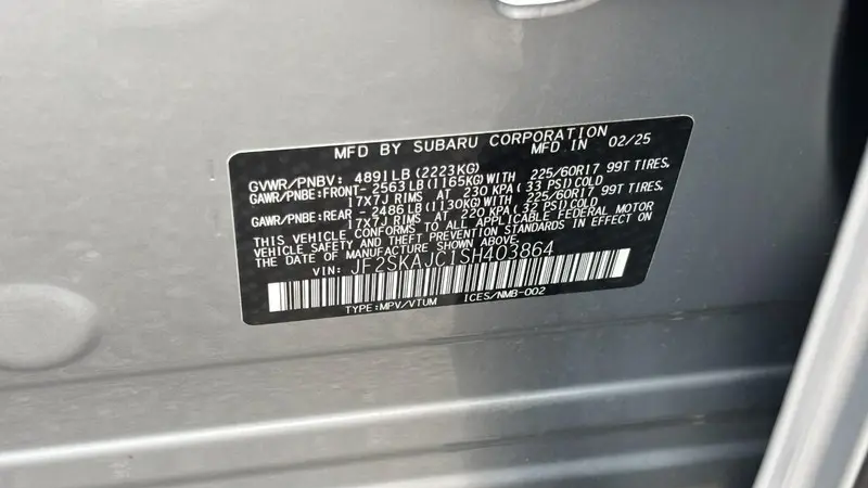 2025 Subaru Forester Wilderness