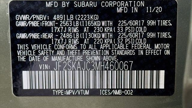 2021 Subaru Forester Premium