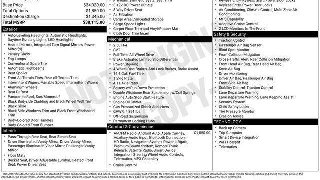 2024 Subaru Forester Wilderness