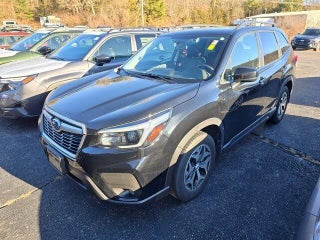 2021 Subaru Forester with Crystal Black Silica Exterior