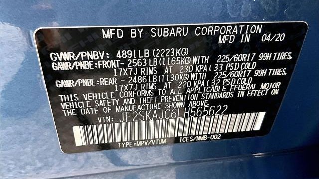 2020 Subaru Forester Premium