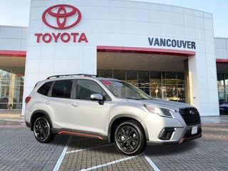 2022 Subaru Forester with Ice Silver Metallic Exterior