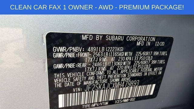 2021 Subaru Forester Premium