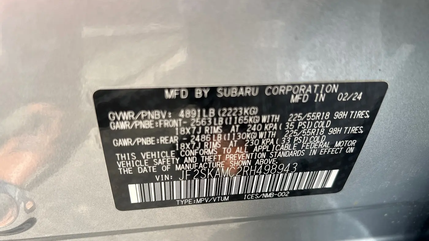 2024 Subaru Forester Touring