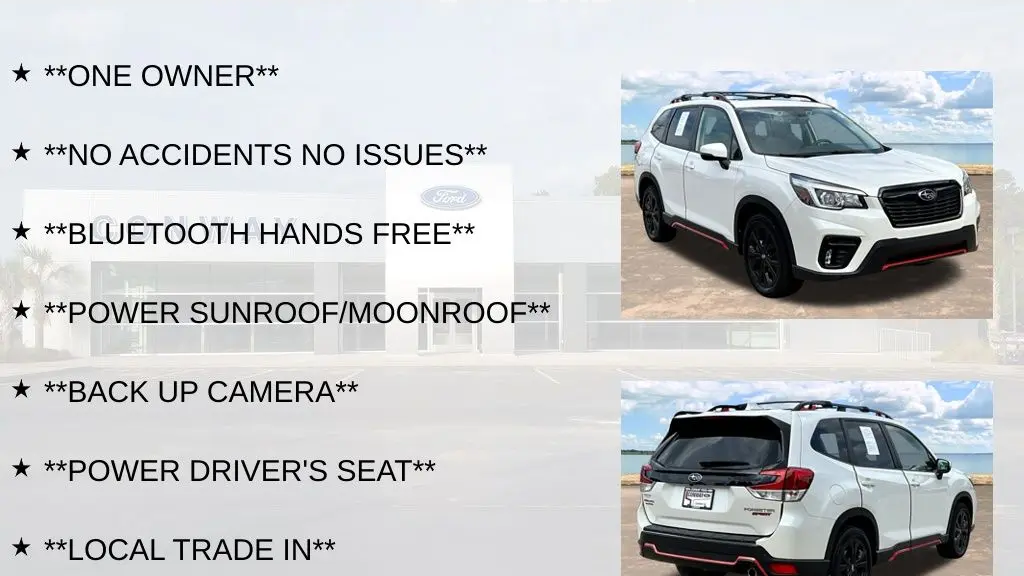 2020 Subaru Forester Sport