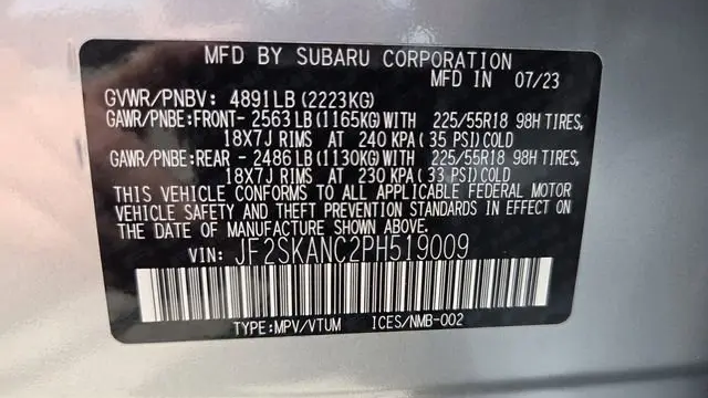 2023 Subaru Forester Limited