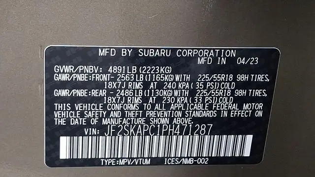 2023 Subaru Forester Limited