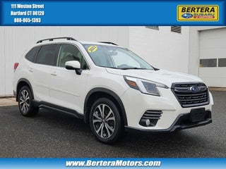 2022 Subaru Forester with Crystal White Pearl Exterior