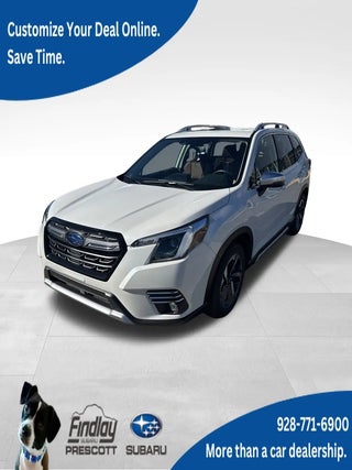 2022 Subaru Forester with Crystal White Pearl Exterior