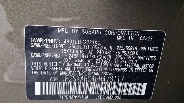 2023 Subaru Forester Touring