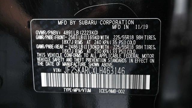 2020 Subaru Forester Sport