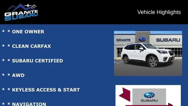 2021 Subaru Forester Limited