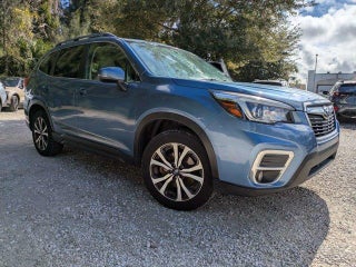 2020 Subaru Forester with Horizon Blue Pearl Exterior