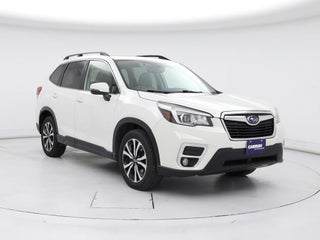 2019 Subaru Forester with Crystal White Pearl Exterior