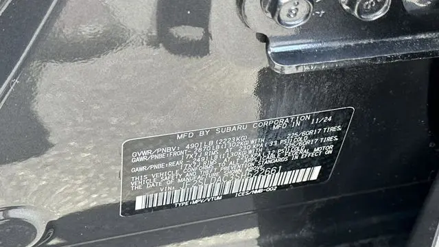 2025 Subaru Forester Base