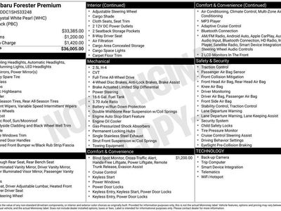 2025 Subaru Forester AWD Premium 4DR Crossover