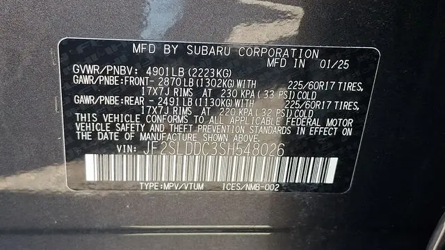 2025 Subaru Forester Premium