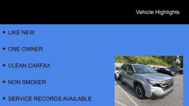 2025 Subaru Forester Premium