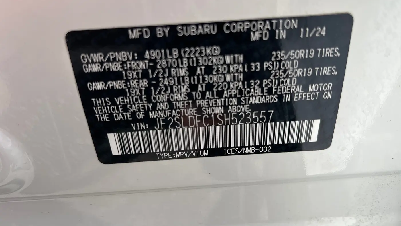 2025 Subaru Forester Sport