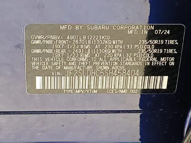 2025 Subaru Forester - $34,586