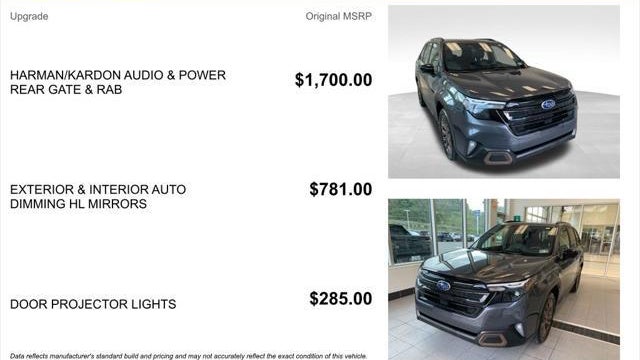 2025 Subaru Forester Sport