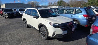 2025 Subaru Forester with Crystal White Pearl Exterior