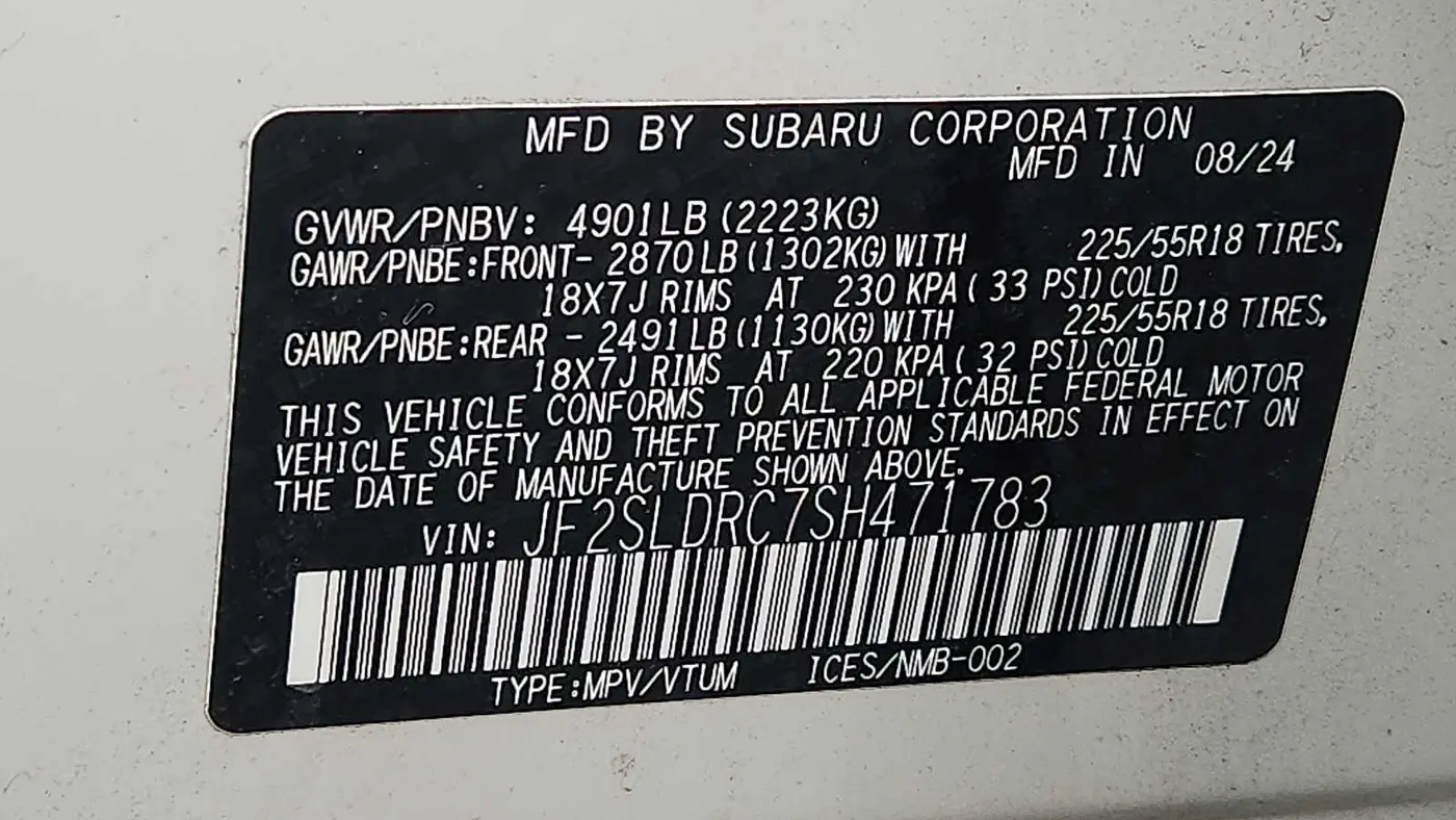 2025 Subaru Forester Limited
