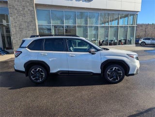 2025 Subaru Forester with Crystal White Pearl Exterior